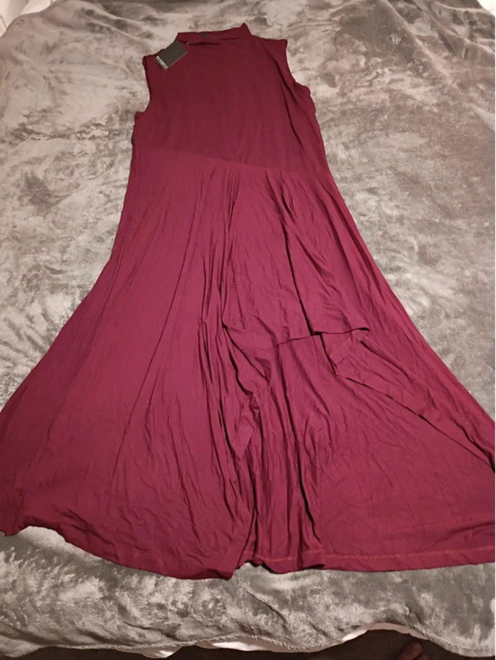 Eloquii Plus Size Dress 18W in Burgundy